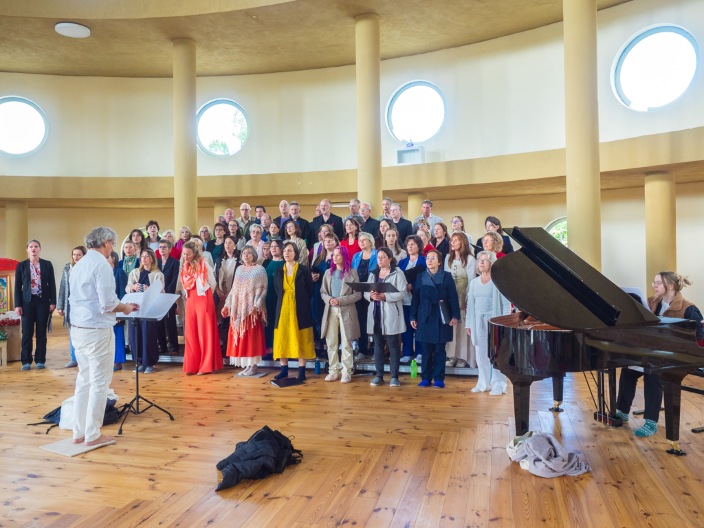 Gospelchor, Friedenskonzert im Stupa